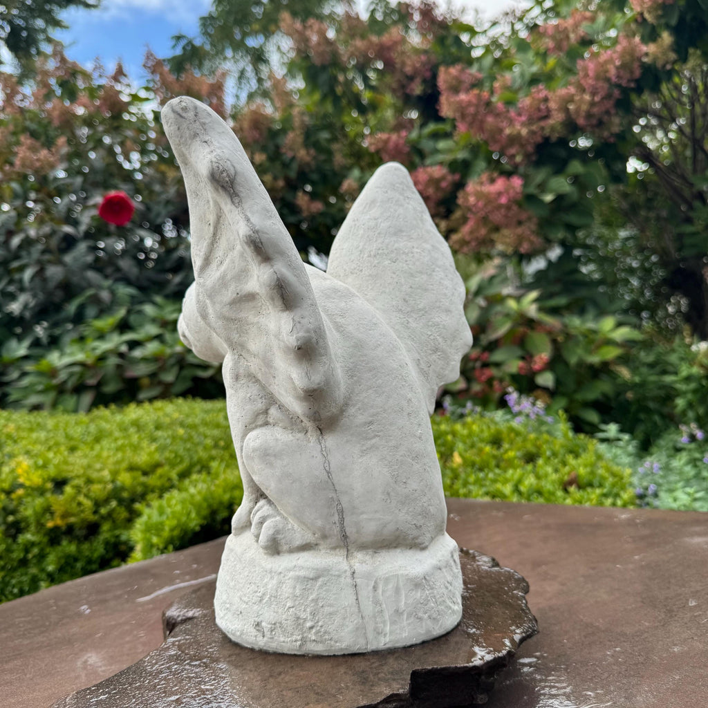 Unique Gothic Gargoyle Garden Statue 13 Inch Stone Look Fantasy Yard Sculpture Outdoor Decor