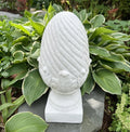 Concrete Acorn Water Fountain Topper 19 Inch Outdoor Garden Pond Finial Top Sculpture