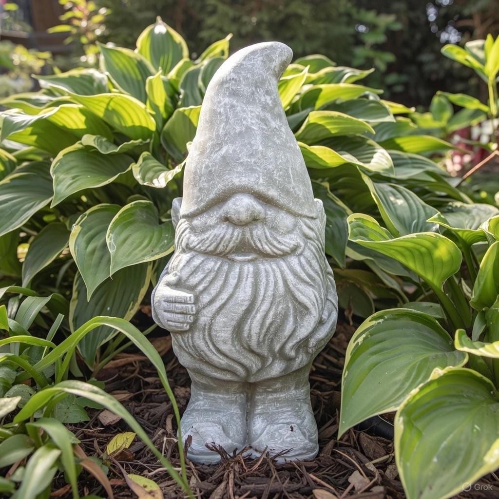Concrete Garden Gnomes For Sale 14" Cement Gnome Statue