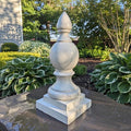 20" Handmade Concrete Painted Finial Home Decor Garden Sculpture Wedding Gift For Her Yard Art Ornament