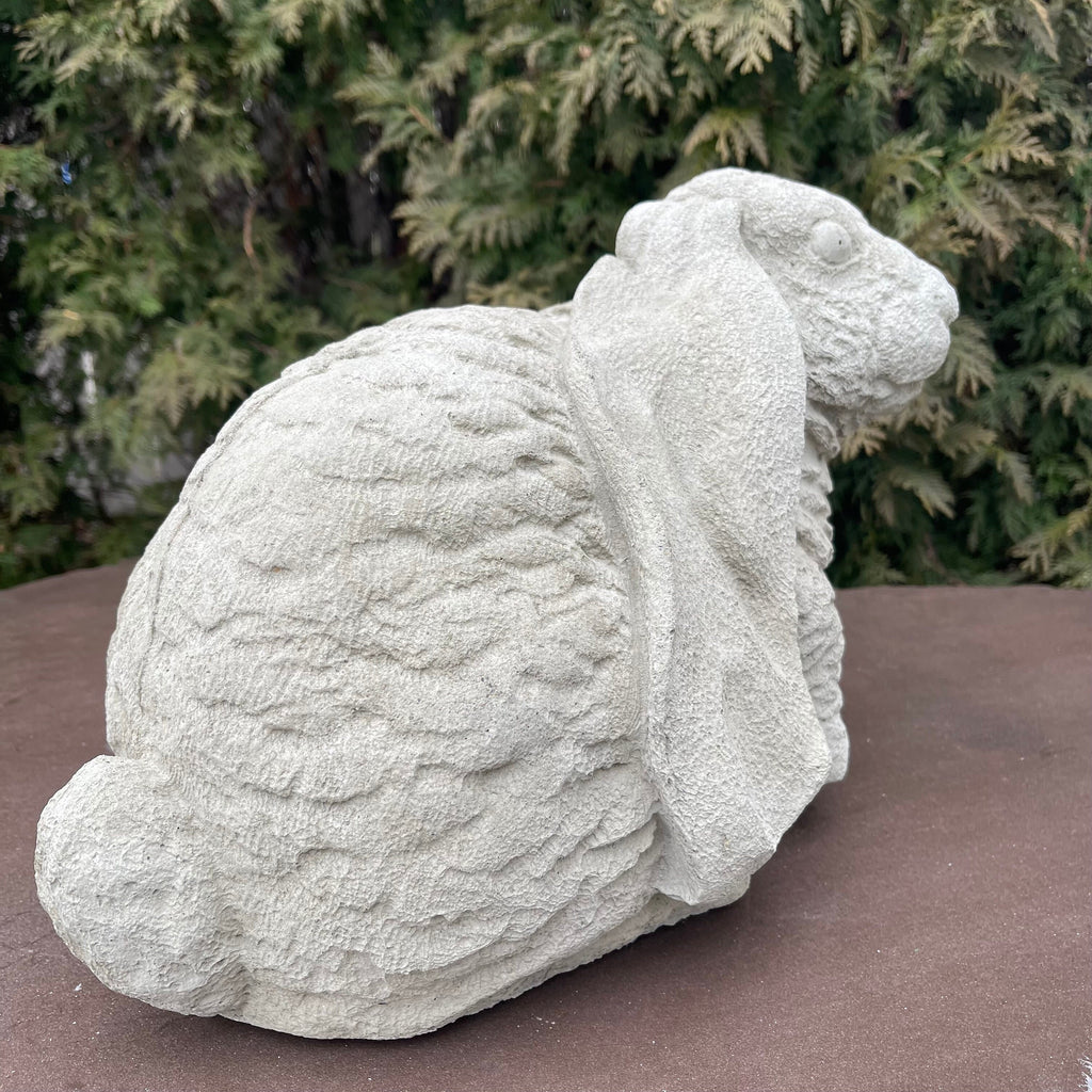Large Concrete Bunny Rabbit Garden Sculpture 13"