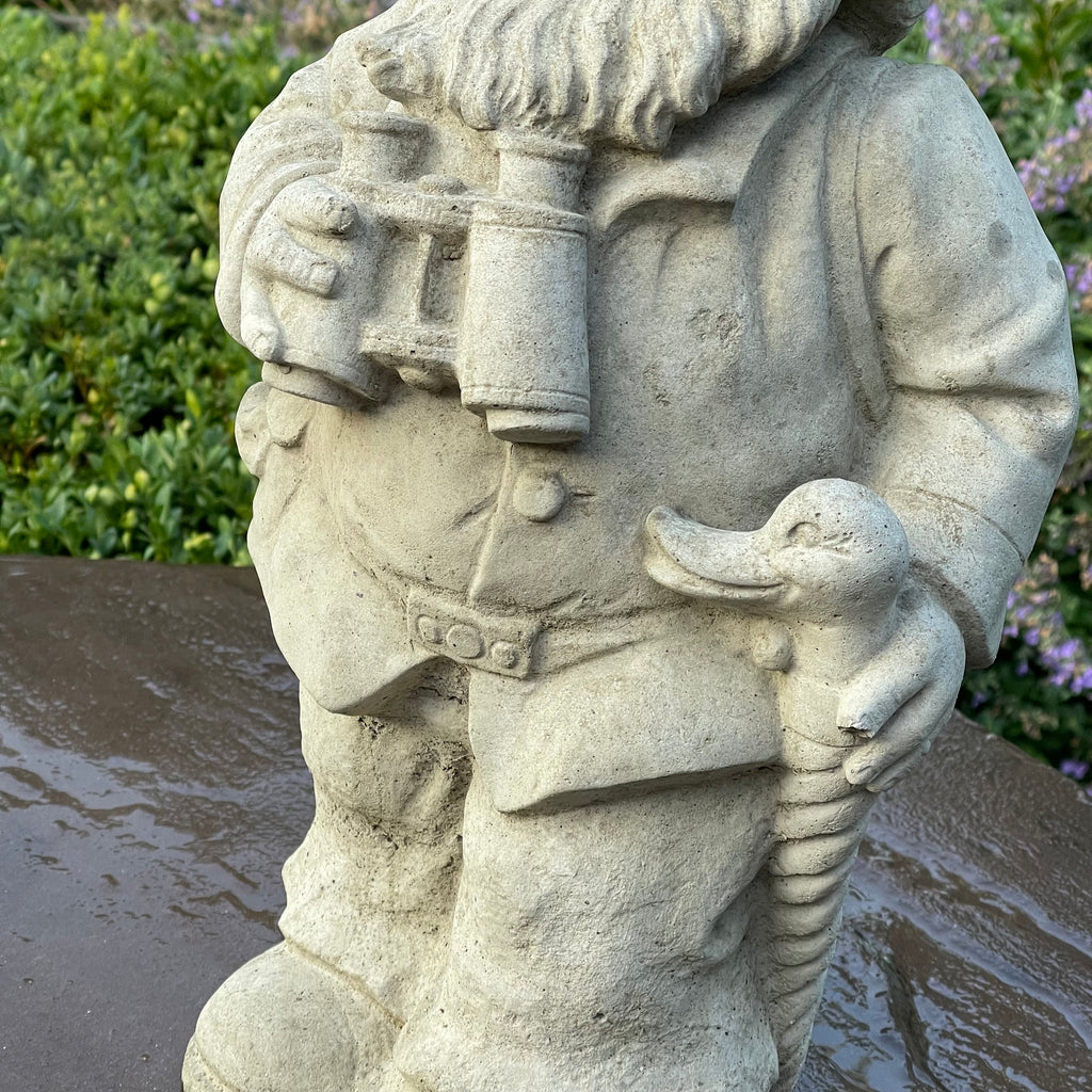 Large Concrete Gnomes 19" Unpainted Cement Garden Gnomes