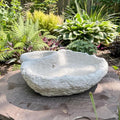 20 Inch Concrete Fountain Bowl - Replacement Basin for Outdoor Water Features