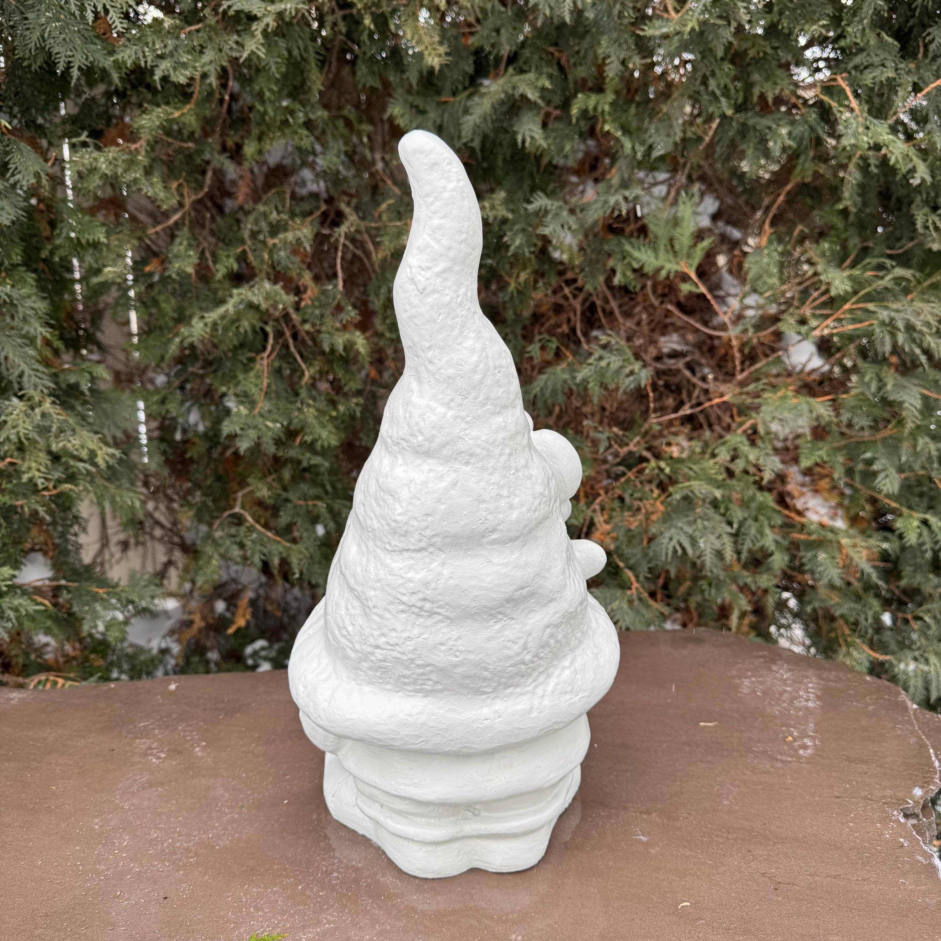 Cement Garden Gnome 18" Concrete Gnomes For Sale Near Me