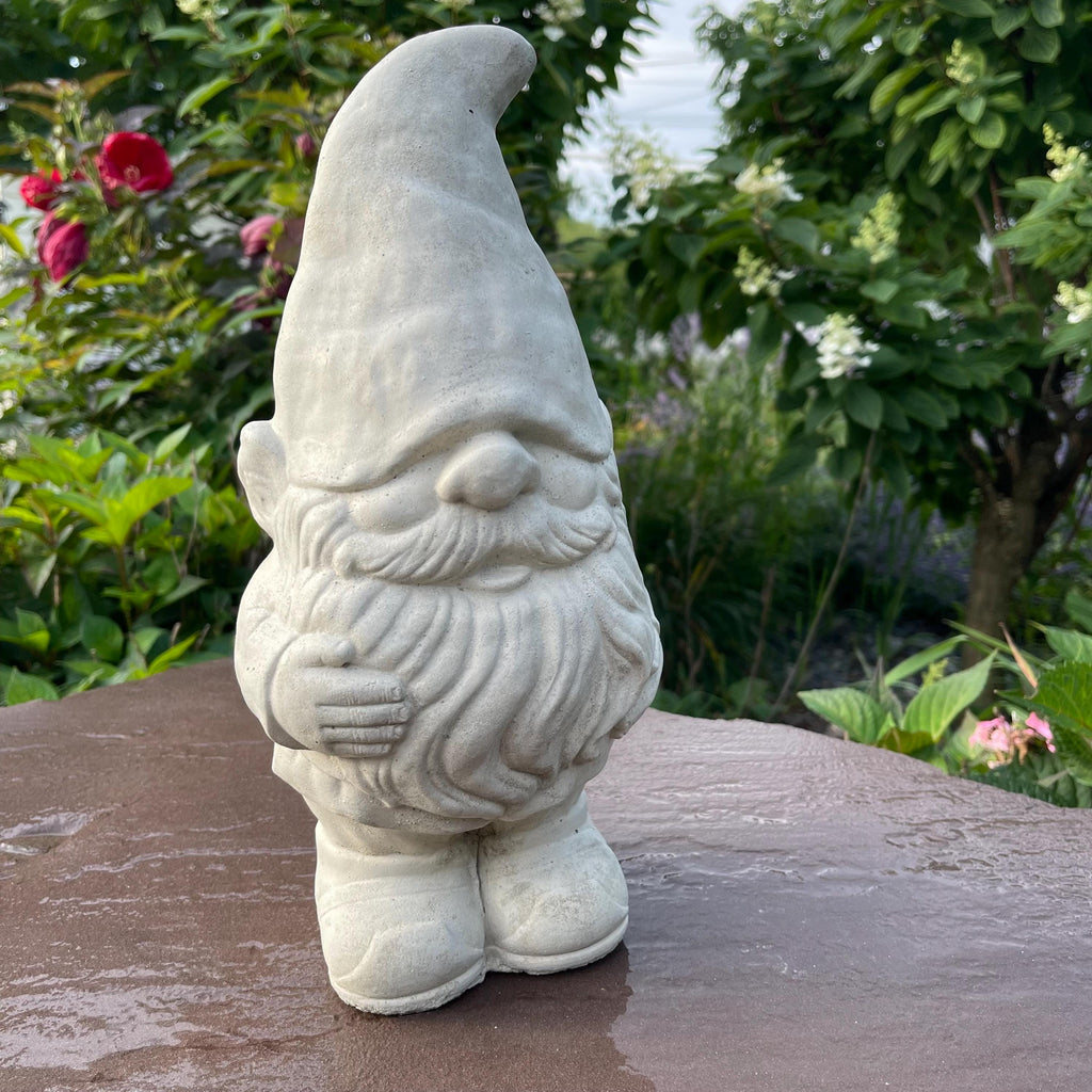 Cement Gnomes For Sale 14" Concrete Garden Gnomes Near Me