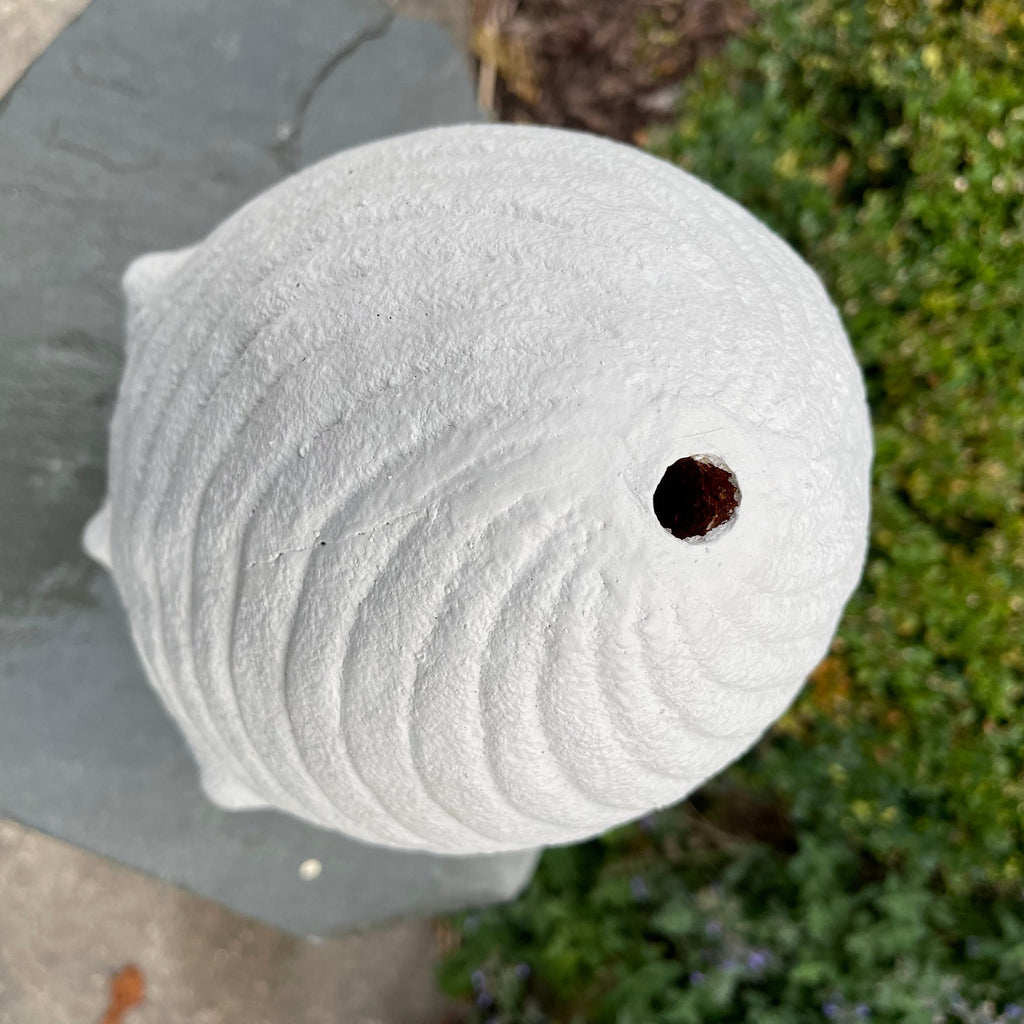 Concrete Acorn Water Fountain Topper 19 Inch Outdoor Garden Pond Finial Top Sculpture
