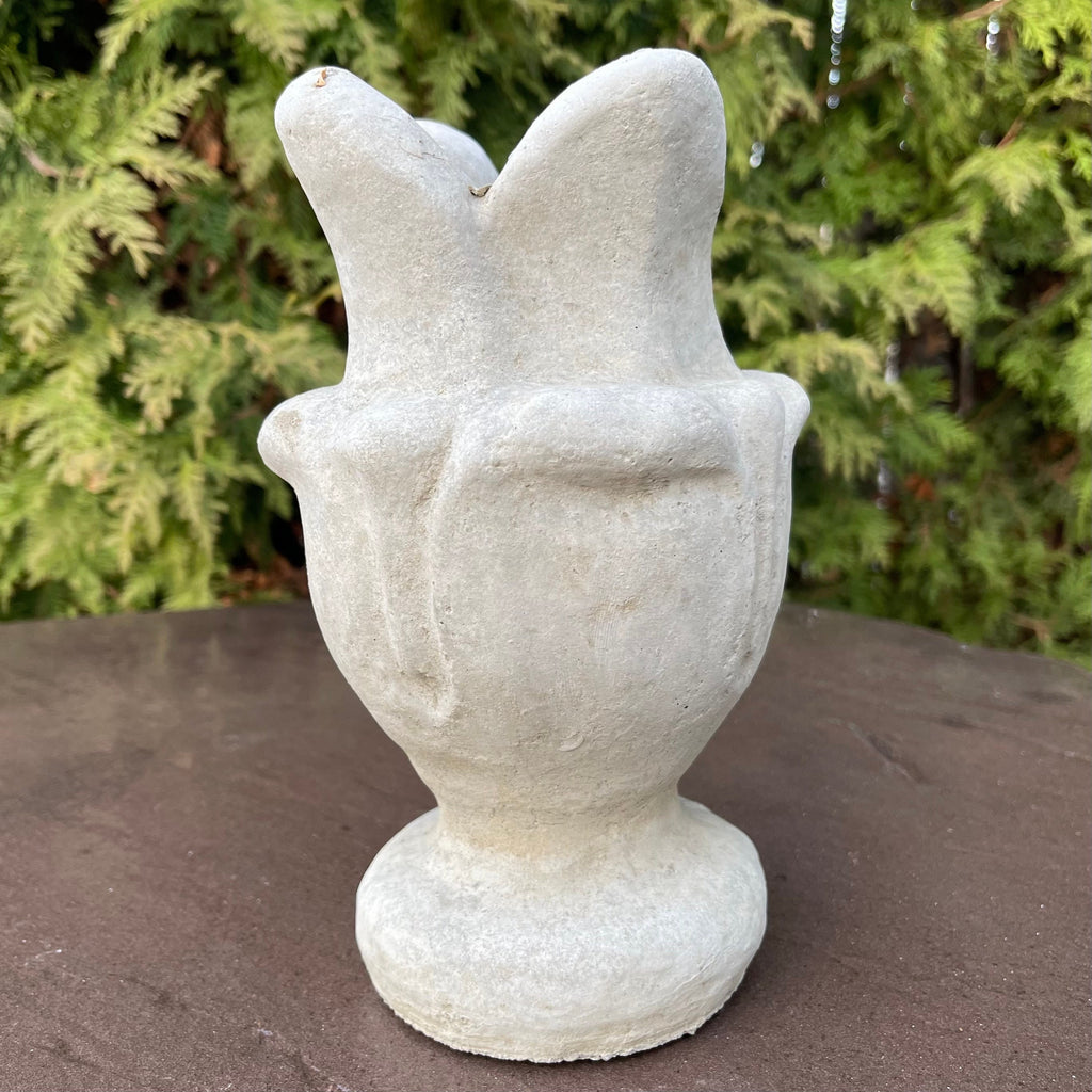 Concrete Fountain Top 8" Small Replacement Tulip Style Cement Fountain Topper