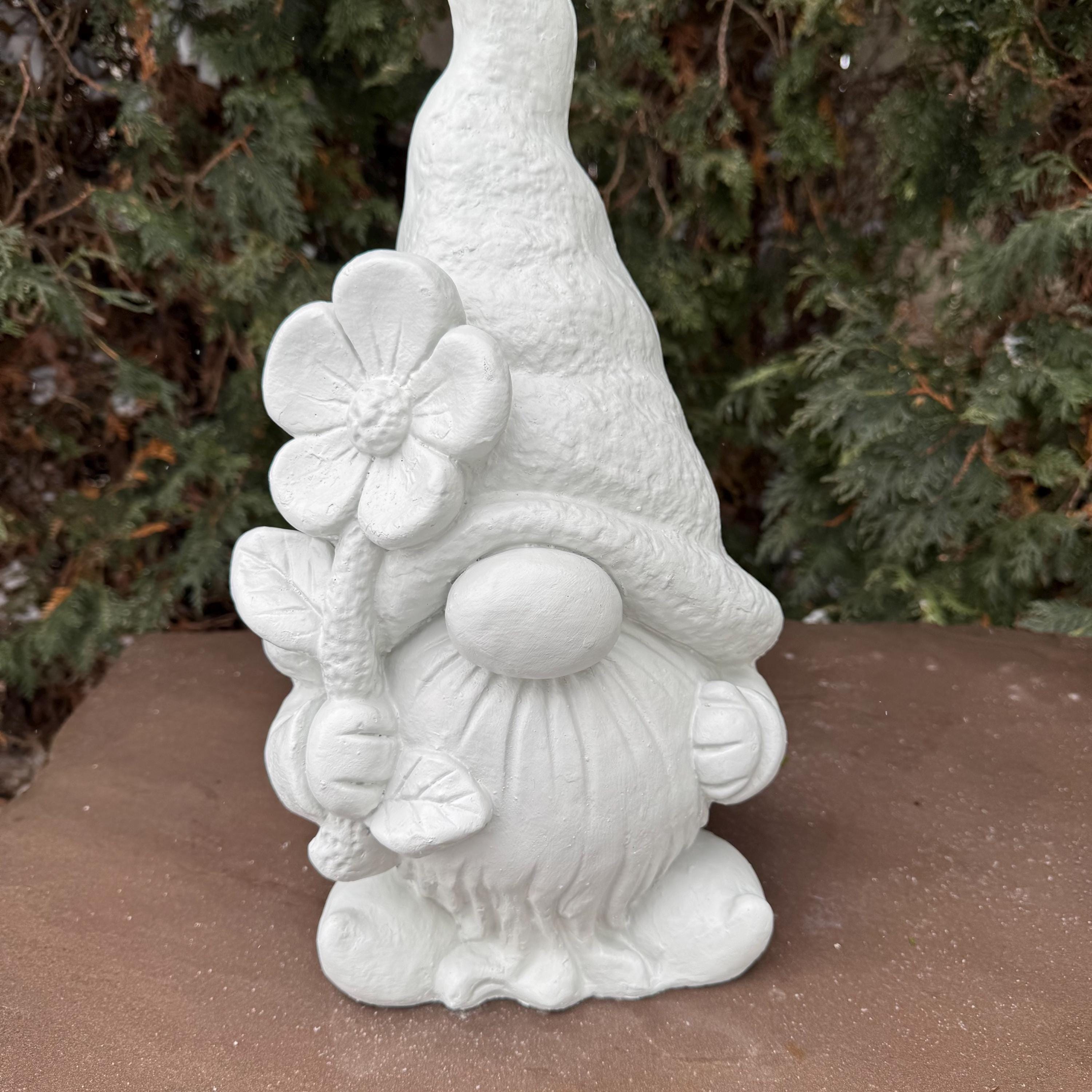 Cement Garden Gnome 18" Concrete Gnomes For Sale Near Me
