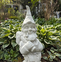 Vintage Cement Garden Gnome 19" Large Concrete Garden Gnomes