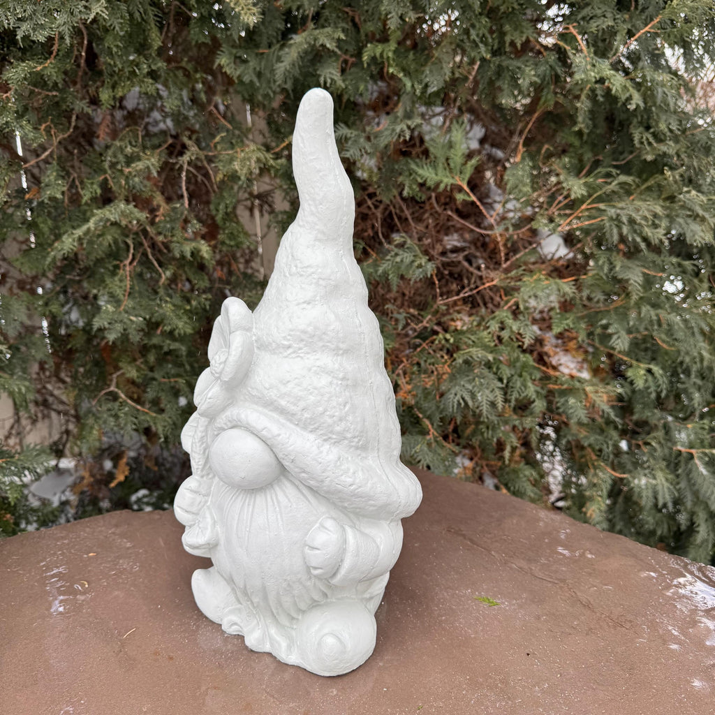 Cement Garden Gnome 18" Concrete Gnomes For Sale Near Me