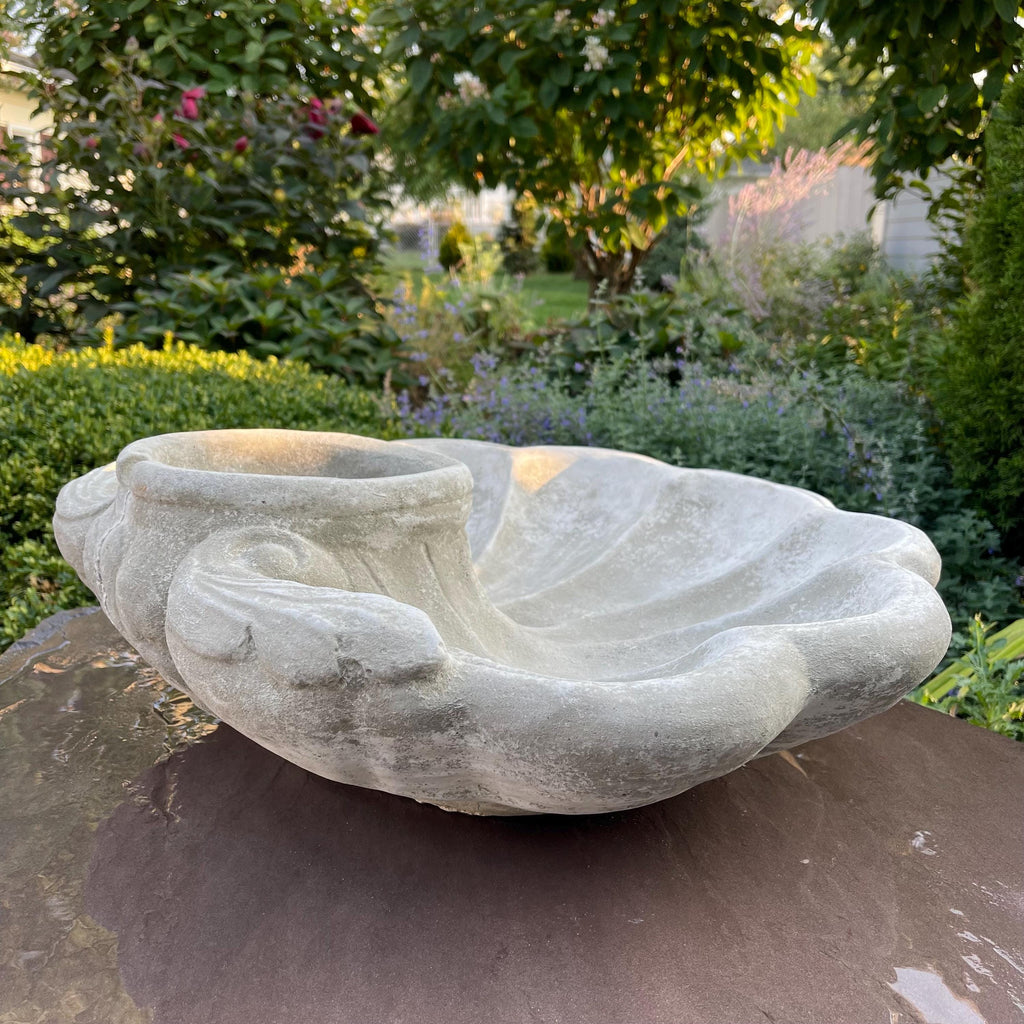 Concrete Fountain Bowl Replacement 23" Large Cement Bowl Fountain Basin