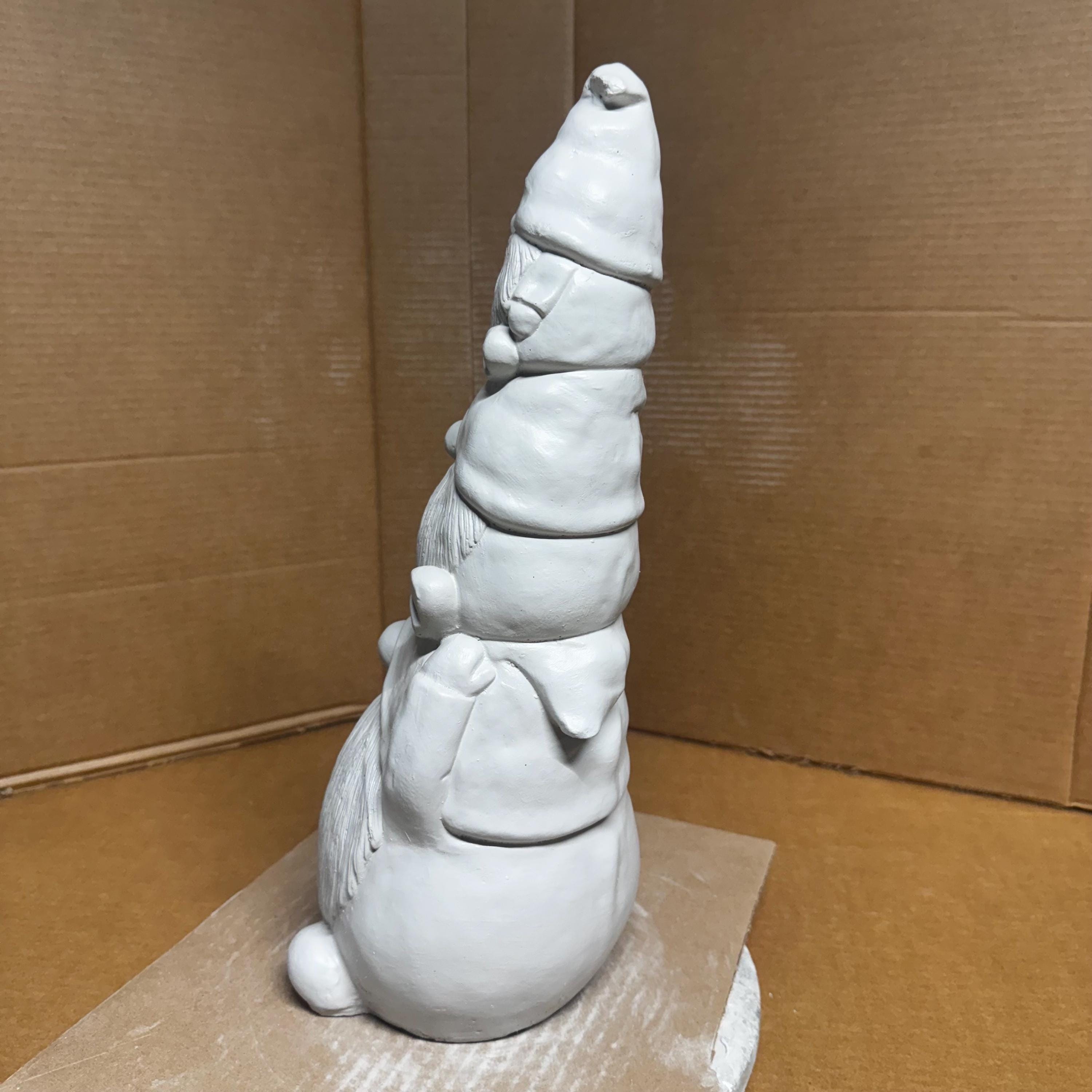 Concrete Garden Gnomes 13" Funny Gnome Statue