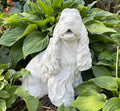 Handcrafted Concrete Cocker Spaniel Garden Statue 11" Pet Memorial Sculpture Dog Yard Art Lawn Ornament Gift