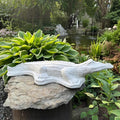 29 Inch Concrete Alligator Garden Statue Sculpture Outdoor Yard Lawn Pond Animal Decor Ornament