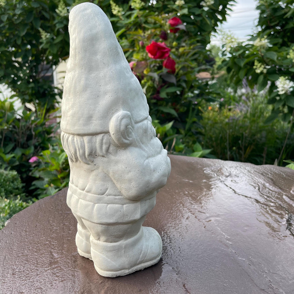 Cement Gnomes For Sale 14" Concrete Garden Gnomes Near Me