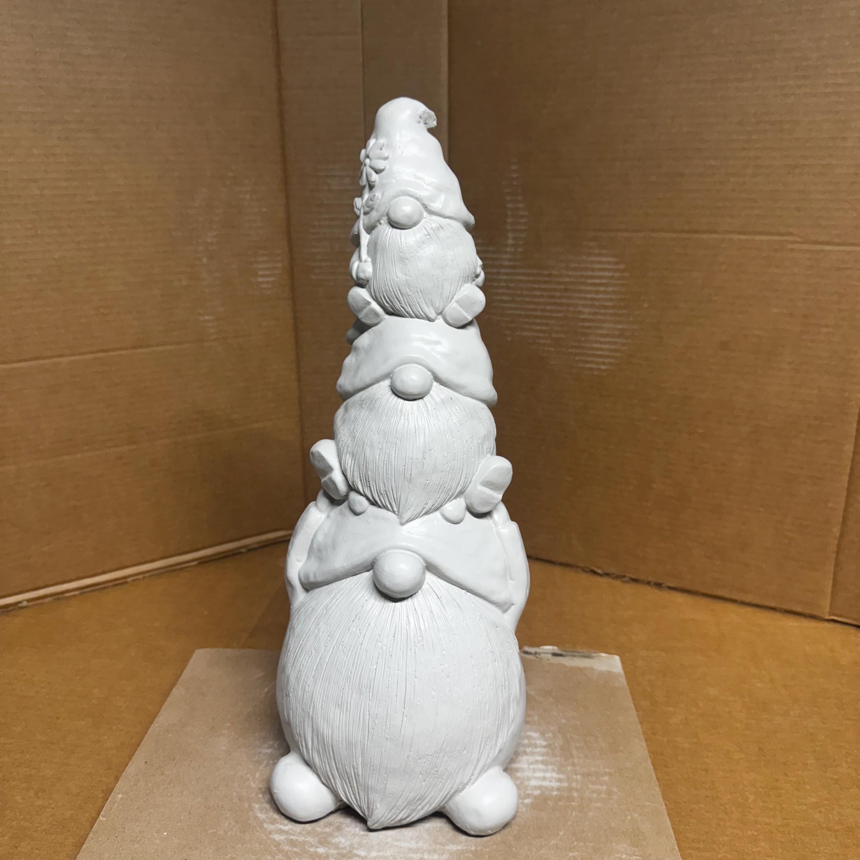 Concrete Garden Gnomes 13" Funny Gnome Statue