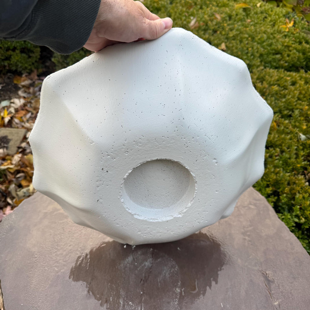 Cement Bird Bath Bowl 18" Concrete Bird Bath Bowl Only