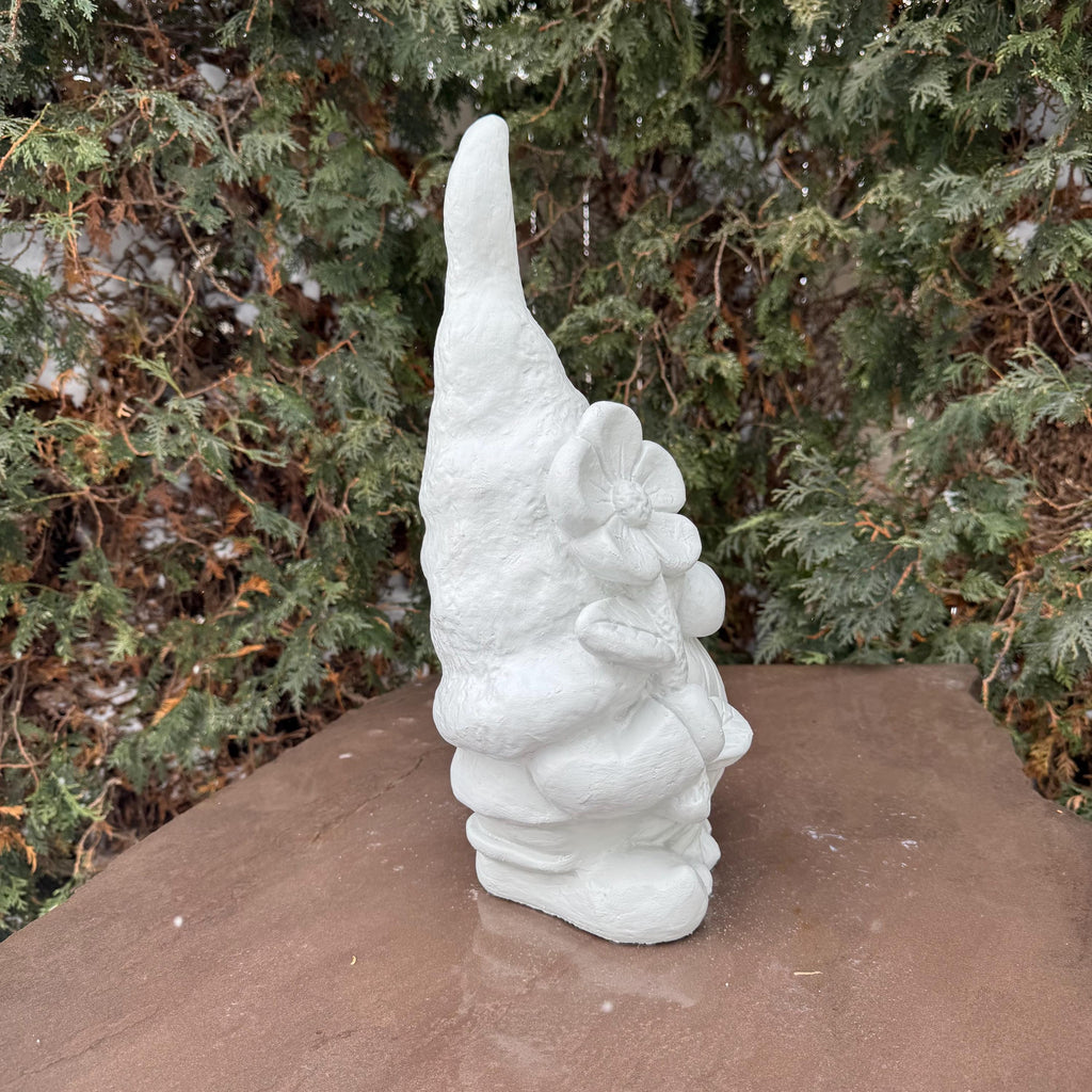 Cement Garden Gnome 18" Concrete Gnomes For Sale Near Me