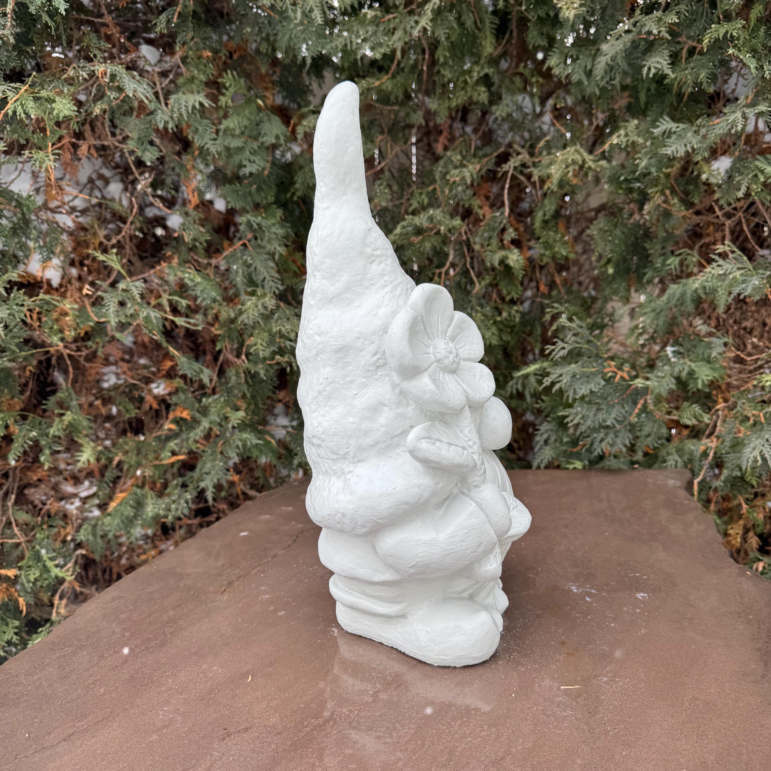 Cement Garden Gnome 18" Concrete Gnomes For Sale Near Me